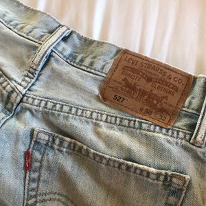 levi 527 jean shorts